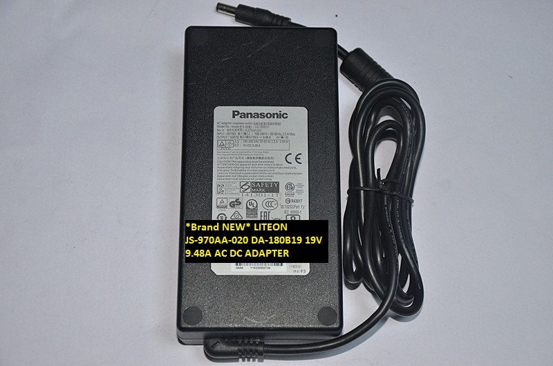 *Brand NEW* LITEON AC100-240V 19V 9.48A AC DC ADAPTER DA-180B19 JS-970AA-020 POWER SUPPLY